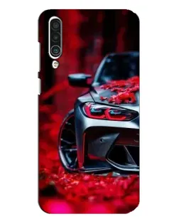 Чехол для Meizu 16xs с картинкой «Спортивная BMW и цветы» Чехол для Meizu 16xs с картинкой «Спортивная BMW и цветы»