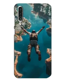 Чехол для Meizu 16xs с картинкой «PUBG — свободное падение»