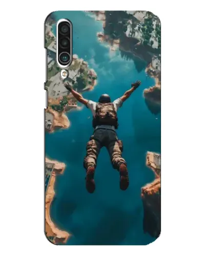 Чехол для Meizu 16xs с картинкой «PUBG — свободное падение»