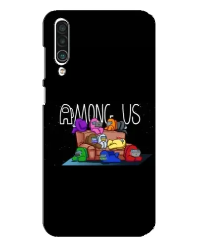Чехол для Meizu 16xs с картинкой «Логотип Among Us»