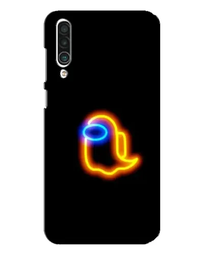 Чехол для Meizu 16xs с картинкой «Among Us неоновое сияние»
