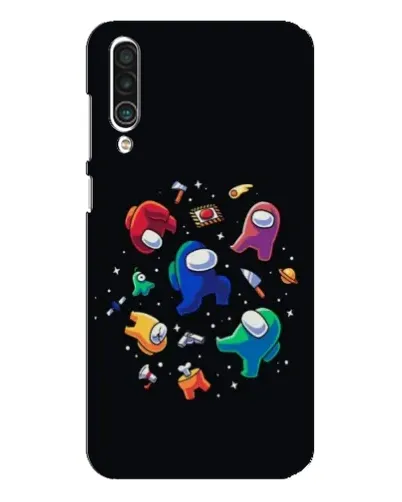 Чехол для Meizu 16xs с картинкой «Among Us космос»
