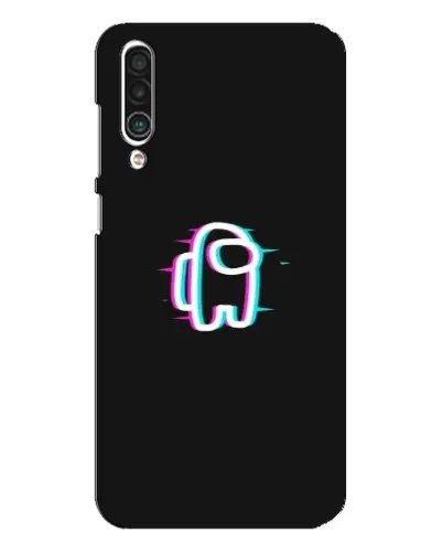 Чехол для Meizu 16xs с картинкой «Among Us неон»