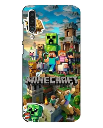 Чехол для Meizu 16xs с картинкой «Замок Minecraft»