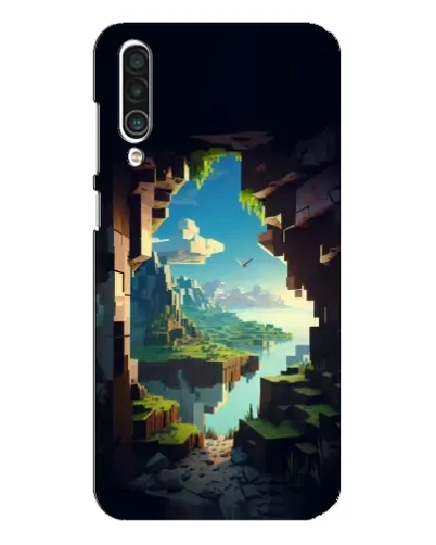 Чехол для Meizu 16xs с картинкой «Вид из пещеры»