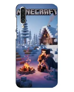 Чохол для Meizu 16xs з картинкою «Зимовий Minecraft» Чохол для Meizu 16xs з картинкою «Зимовий Minecraft»