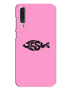 Чехол для Meizu 16xs с картинкой «Розовый символ  Jesus»