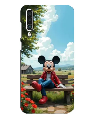Чехол для Meizu 16xs с картинкой «Микки на скамейке» Чехол для Meizu 16xs с картинкой «Микки на скамейке»