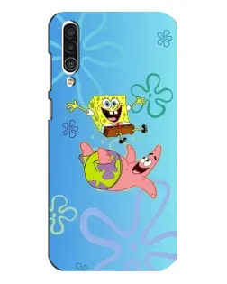 Чехол для Meizu 16xs с картинкой «Спанч Боб и Патрик»