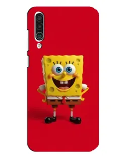 Чехол для Meizu 16xs с картинкой «Спанч Боб на красном»