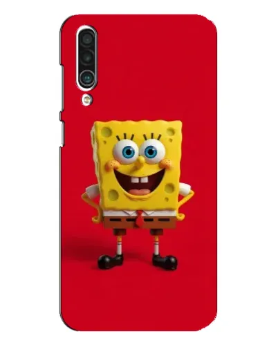 Чехол для Meizu 16xs с картинкой «Спанч Боб на красном»