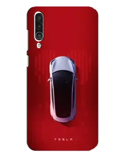 Чохол для Meizu 16xs з картинкою «Tesla Top View»