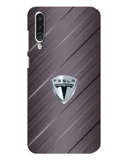 Чохол для Meizu 16xs з картинкою «Металева текстура Tesla»