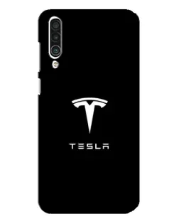 Чохол для Meizu 16xs з картинкою «Tesla White Logo»