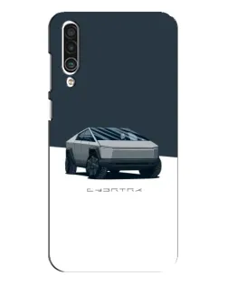 Чохол для Meizu 16xs з картинкою «Сріблястий Cybertruck Tesla»