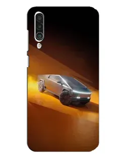 Чохол для Meizu 16xs з картинкою «Cybertruck у пустелі»