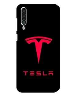 Чохол для Meizu 16xs з картинкою «Tesla Red Logo»