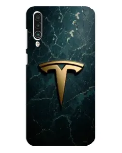 Чохол для Meizu 16xs з картинкою «Мармурова Tesla Gold»