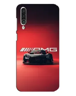 Чехол для Meizu 16xs с картинкой «Mercedes AMG — красная линия»