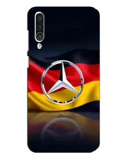 Чехол для Meizu 16xs с картинкой «Mercedes — флаг Германии»