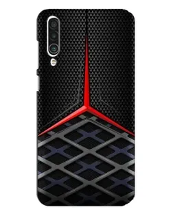 Чехол для Meizu 16xs с картинкой «Mercedes Carbon Grid»