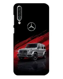 Чехол для Meizu 16xs с картинкой «Mercedes G-Class красный»