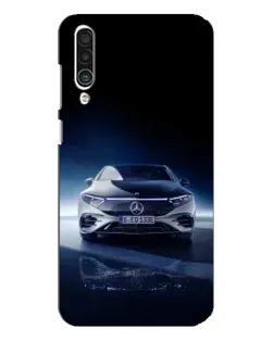 Чехол для Meizu 16xs с картинкой «Ночной Mercedes EQ»