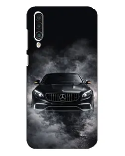 Чехол для Meizu 16xs с картинкой «Mercedes в дыму»