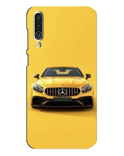 Чехол для Meizu 16xs с картинкой «Желтый Mercedes GT»