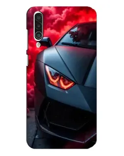 Чохол для Meizu 16xs з картинкою «Lamborghini червоне сяйво»