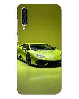 Чохол для Meizu 16xs з картинкою «Салатовий Lamborghini Huracan»