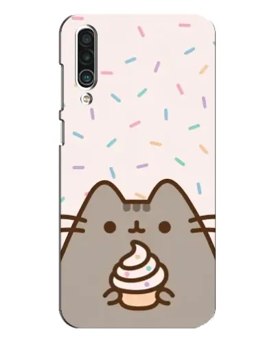 Чехол для Meizu 16xs с картинкой «Пушин с кексом»