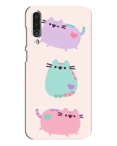 Чехол для Meizu 16xs с картинкой «Pusheen трио»