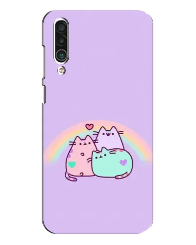 Чехол для Meizu 16xs с картинкой «Радужные Пушины»