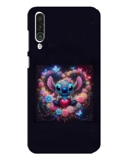 Чехол для Meizu 16xs с картинкой «Stitch в цветах»