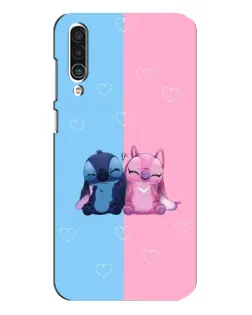 Чехол для Meizu 16xs с картинкой «Stitch и Angel Love»