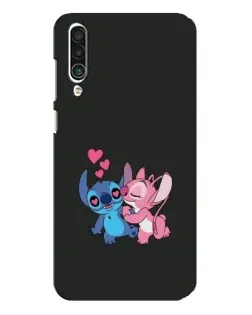Чехол для Meizu 16xs с картинкой «Анжел целует Стича»