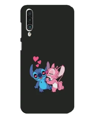 Чехол для Meizu 16xs с картинкой «Анжел целует Стича»
