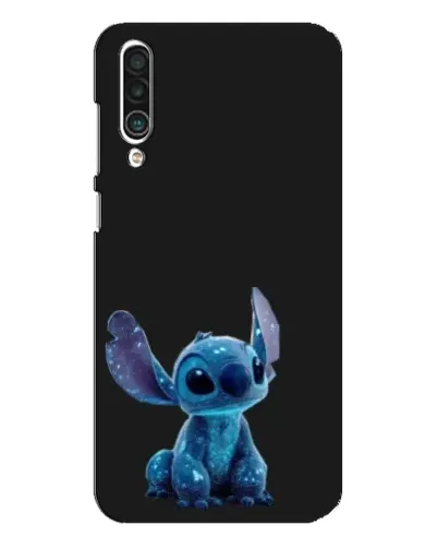 Чехол для Meizu 16xs с картинкой «Стич на черном»