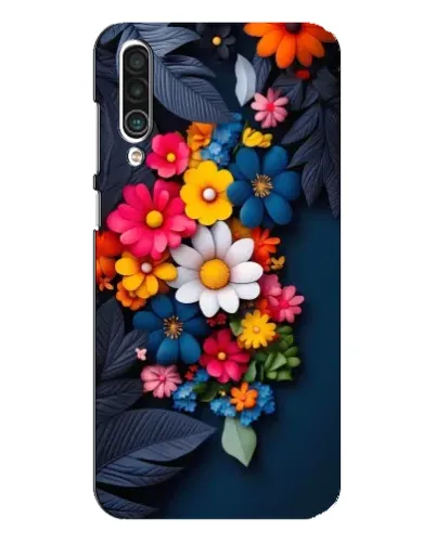 Чехол для Meizu 16xs с картинкой «Цветочная феерия»