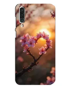 Чехол для Meizu 16xs с картинкой «Розовый цвет сердце на фоне заката» Чехол для Meizu 16xs с картинкой «Розовый цвет сердце на фоне заката»