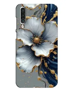 Чехол для Meizu 16xs с картинкой «Белый цветок и золотой флюид» Чехол для Meizu 16xs с картинкой «Белый цветок и золотой флюид»