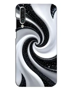 Чехол для Meizu 16xs с картинкой «Черно-белая спираль» Чехол для Meizu 16xs с картинкой «Черно-белая спираль»