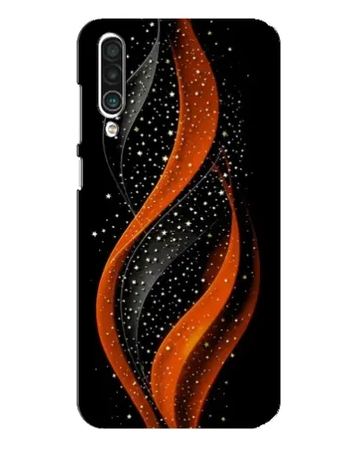 Чехол для Meizu 16xs с картинкой «Огненная звездная волна»