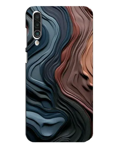 Чехол для Meizu 16xs с картинкой «Цветные волны каньона»