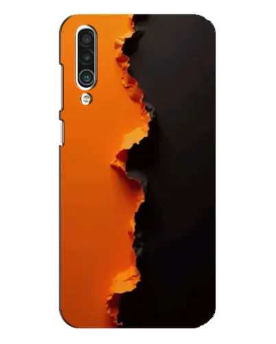 Чехол для Meizu 16xs с картинкой «Оранжевый разлом»