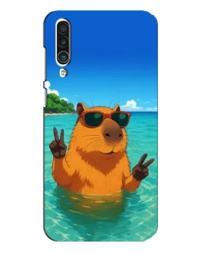 Чехол для Meizu 16xs с картинкой «Морская капибара»