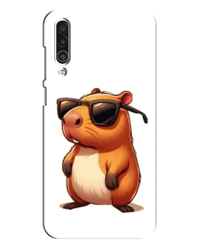 Чехол для Meizu 16xs с картинкой «Капибара в очках»