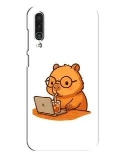 Чехол для Meizu 16xs с картинкой «Капибара с ноутбуком» Чехол для Meizu 16xs с картинкой «Капибара с ноутбуком»
