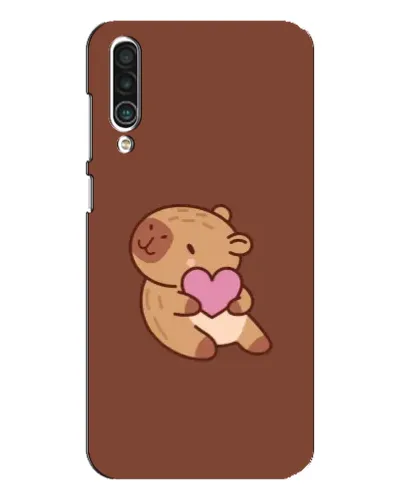 Чехол для Meizu 16xs с картинкой «Капибара с сердцем»